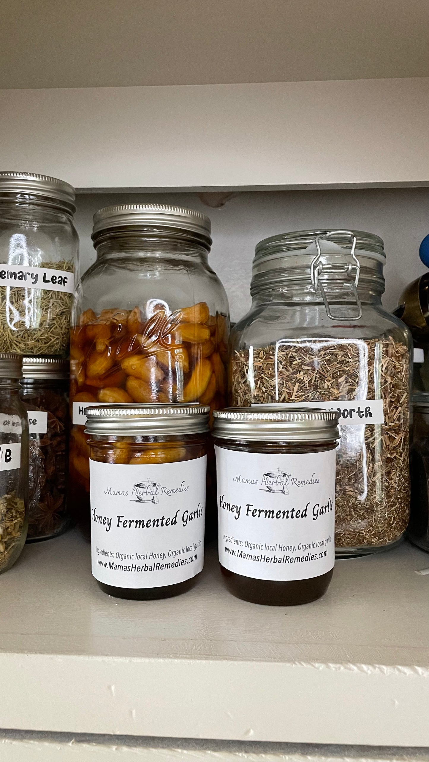 Honey Fermented Garlics